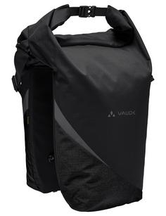 Rückansicht von VAUDE Road Master Urban (Double) Fahrradtasche black