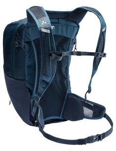 Rückansicht von VAUDE Rucksack Uphill Air 24 Daypack baltic sea