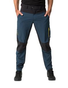 Rückansicht von VAUDE Men's Qimsa Pants Funktionshose Herren dark sea uni