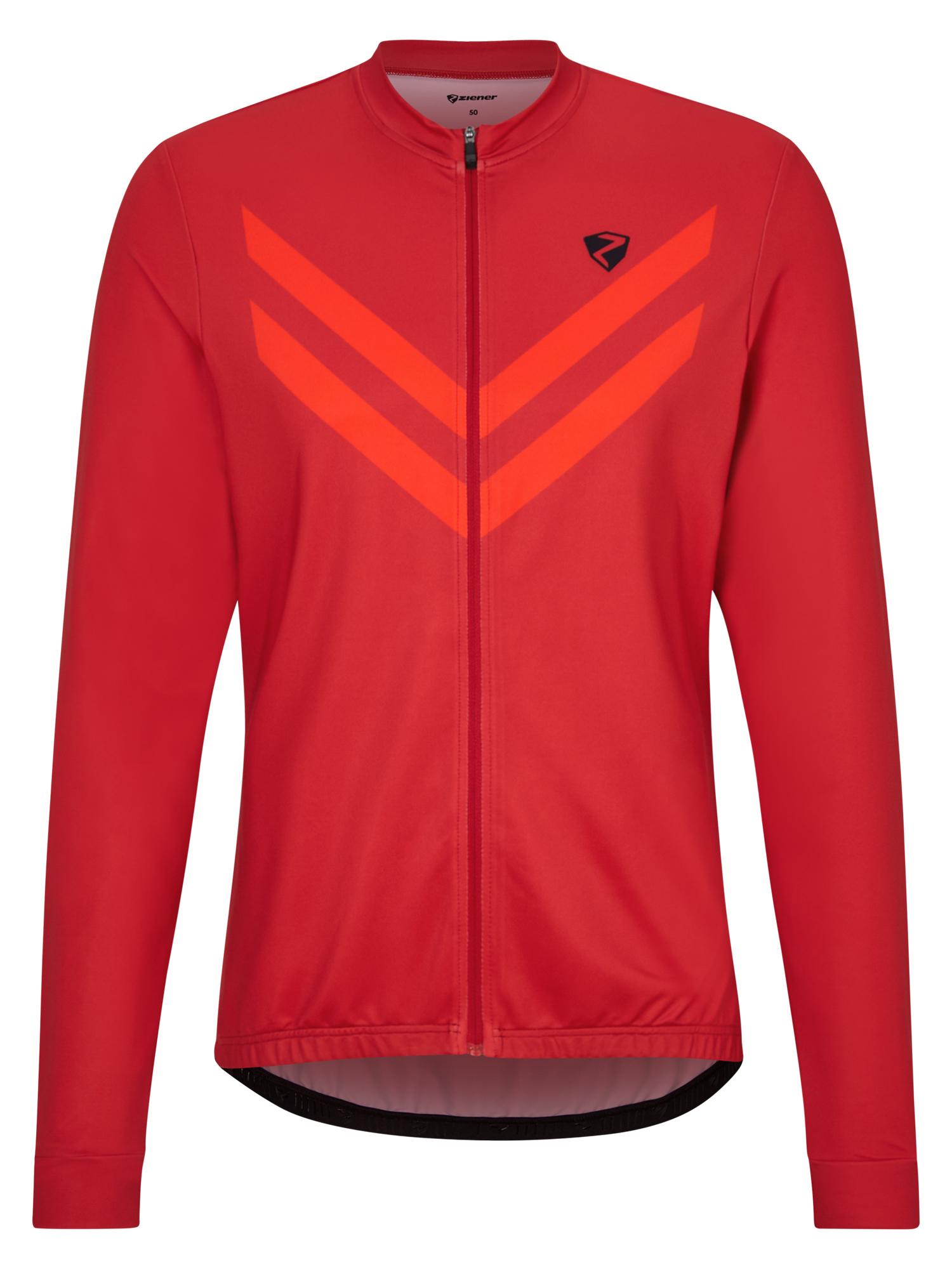 Ziener NITAN Fahrradtrikot Herren new red