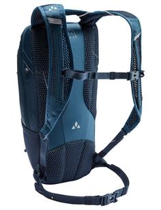 Rückansicht von VAUDE Rucksack Uphill 8 Daypack baltic sea