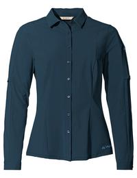 VAUDE Women's Farley Stretch Shirt Funktionsbluse Damen - dark sea