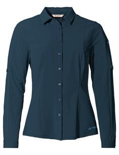 VAUDE Women's Farley Stretch Shirt Funktionsbluse Damen dark sea