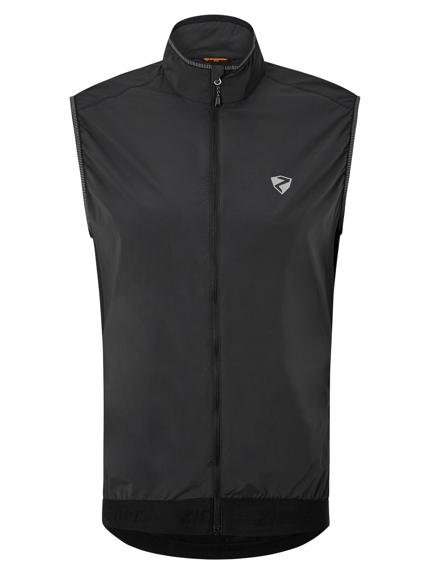 Ziener NECHAMUS Fahrradweste Herren black