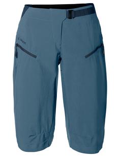 VAUDE Women's Moab PRO Shorts Funktionshose Damen blue gray