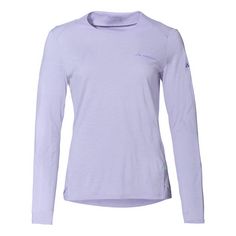 VAUDE Women's Yaras LS Wool Shirt T-Shirt Damen pastel lilac