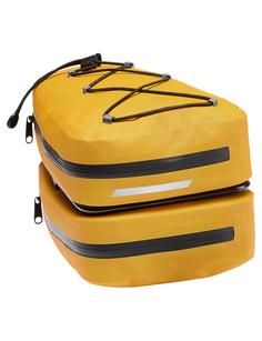 Rückansicht von VAUDE Proof Offroad M Fahrradtasche burnt yellow