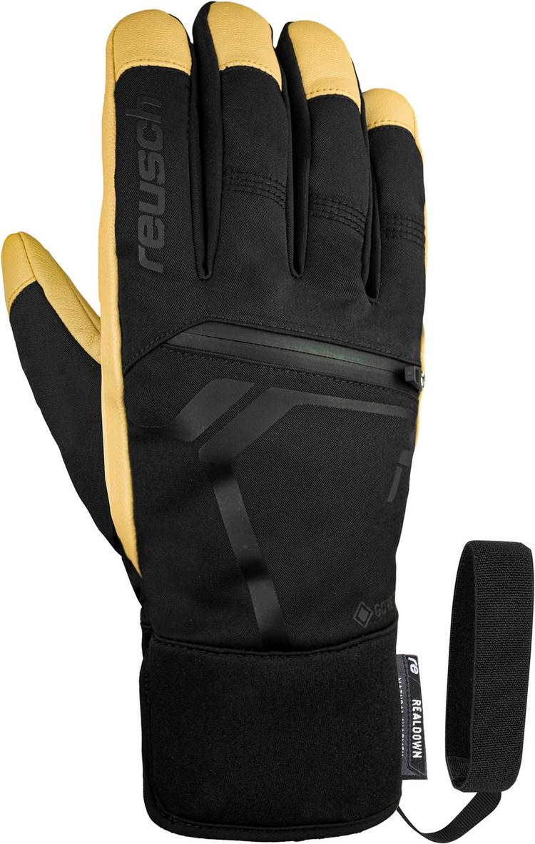 Reusch Reusch Down Spirit GORE-TEX SC Handschuh - 7490 black / camel - 0 | SportScheck