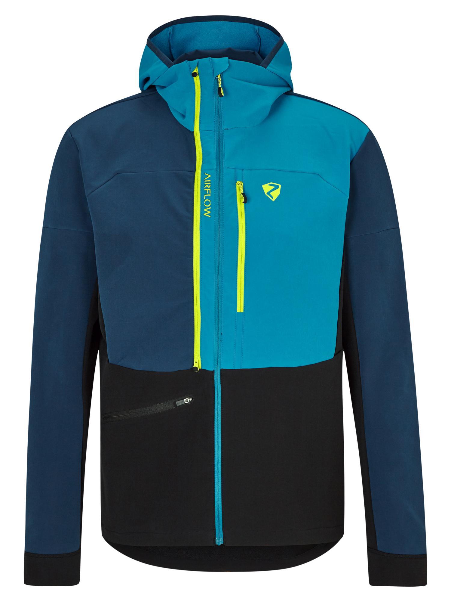 Ziener NIKADO Skijacke Herren hale navy.teal crystal