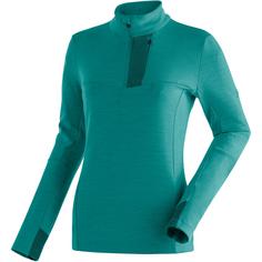 Maier Sports Skutvik Rollkragenpullover Damen Tannengrün