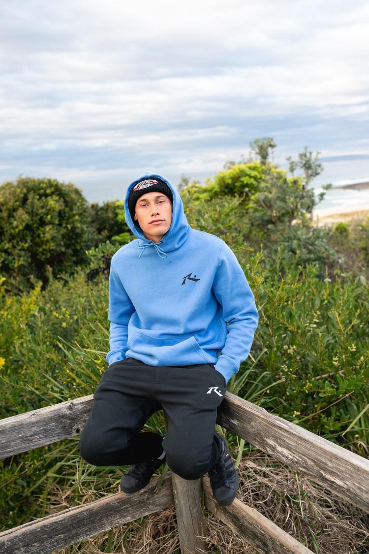 RUSTY RUSTY COMPETITION HOODED FLEECE Hoodie Herren - Vallarta Blue - 13 | SportScheck