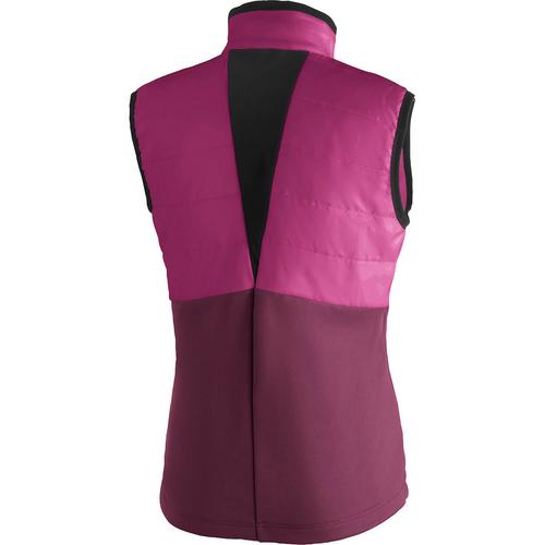 Rückansicht von Maier Sports Skjoma Vest Outdoorweste Damen Lila