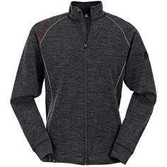 Maul Sport Brisi Merino Fleecejacke Herren Dunkelgrau