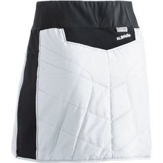 Rückansicht von Maier Sports Skjoma Skirt Outdoorrock Damen Weiß