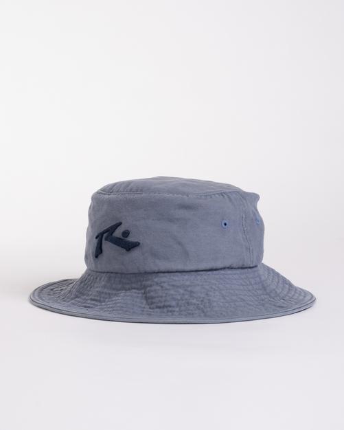 Rückansicht von RUSTY COMP WASH BUCKET HAT Hut Herren China Blue