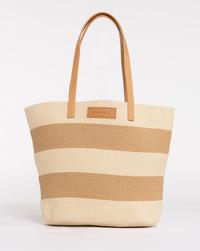 RUSTY HAILEY STRAW BEACH BAG Strandtasche Damen - NATURAL / CARAMEL