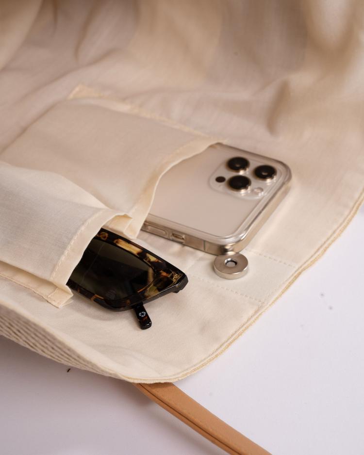 RUSTY RUSTY HAILEY STRAW BEACH BAG Strandtasche Damen - NATURAL / CARAMEL - 2 | SportScheck