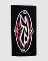 RUSTY MENACE TOWEL Badetuch Herren - Black
