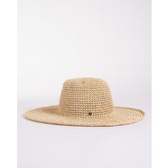 Rückansicht von RUSTY ROMANCE STRAW HAT Hut Damen Natural