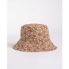 Rückansicht von RUSTY VACAY TIME REVERSIBLE BUCKET HAT Hut Damen Vintage Pink