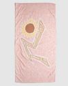 RUSTY SUN KISSES TOWEL Badetuch Damen - Vintage Peach