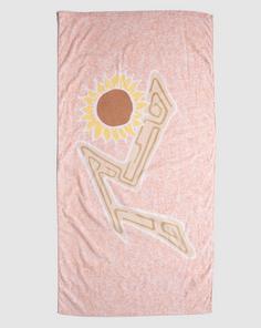 RUSTY SUN KISSES TOWEL Badetuch Damen Vintage Peach