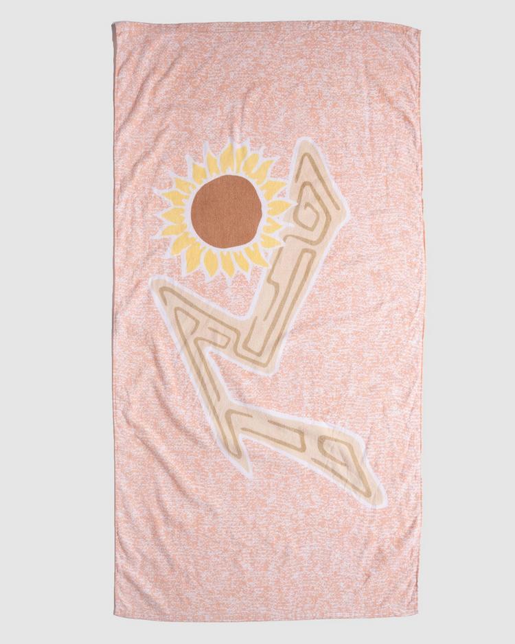 RUSTY RUSTY SUN KISSES TOWEL Badetuch Damen - Vintage Peach - 0 | SportScheck