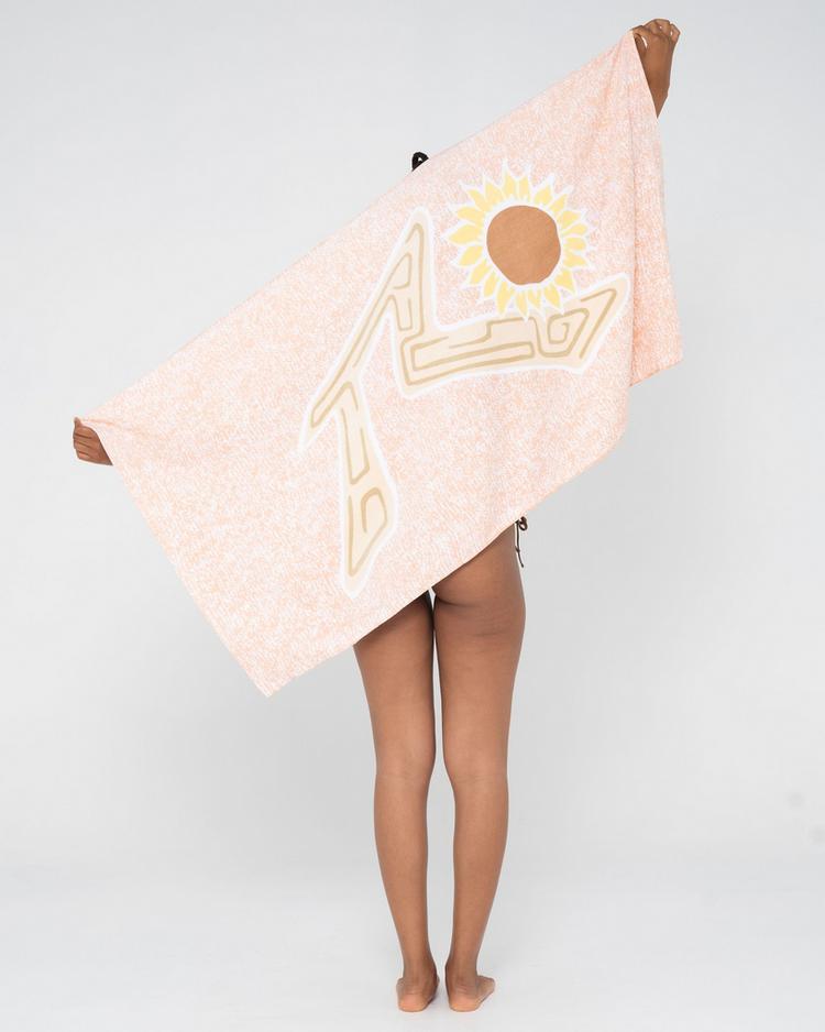 RUSTY RUSTY SUN KISSES TOWEL Badetuch Damen - Vintage Peach - 0 | SportScheck