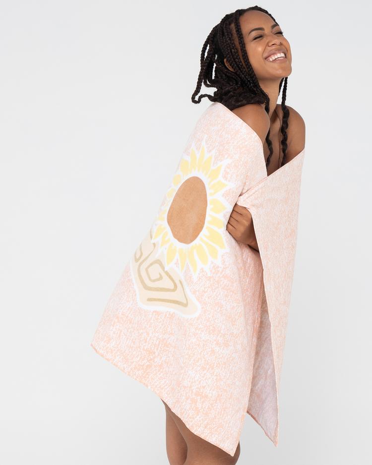RUSTY RUSTY SUN KISSES TOWEL Badetuch Damen - Vintage Peach - 1 | SportScheck
