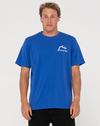 RUSTY BLAZE SHORT SLEEVE TEE T-Shirt Herren - Cobalt Blue