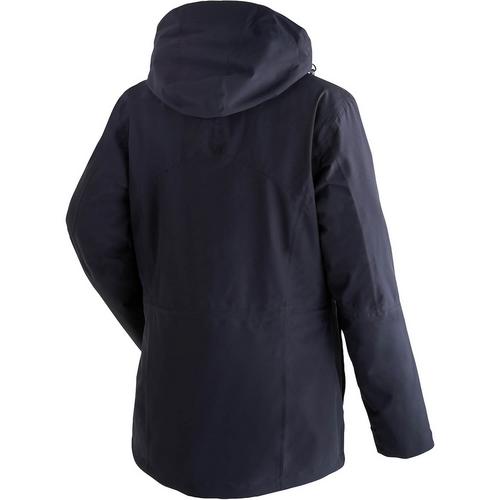 Rückansicht von Maier Sports Ribut Long Funktionsjacke Damen Marine