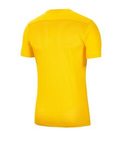Rückansicht von Nike Park VII Trikot kurzarm Fußballtrikot gelb
