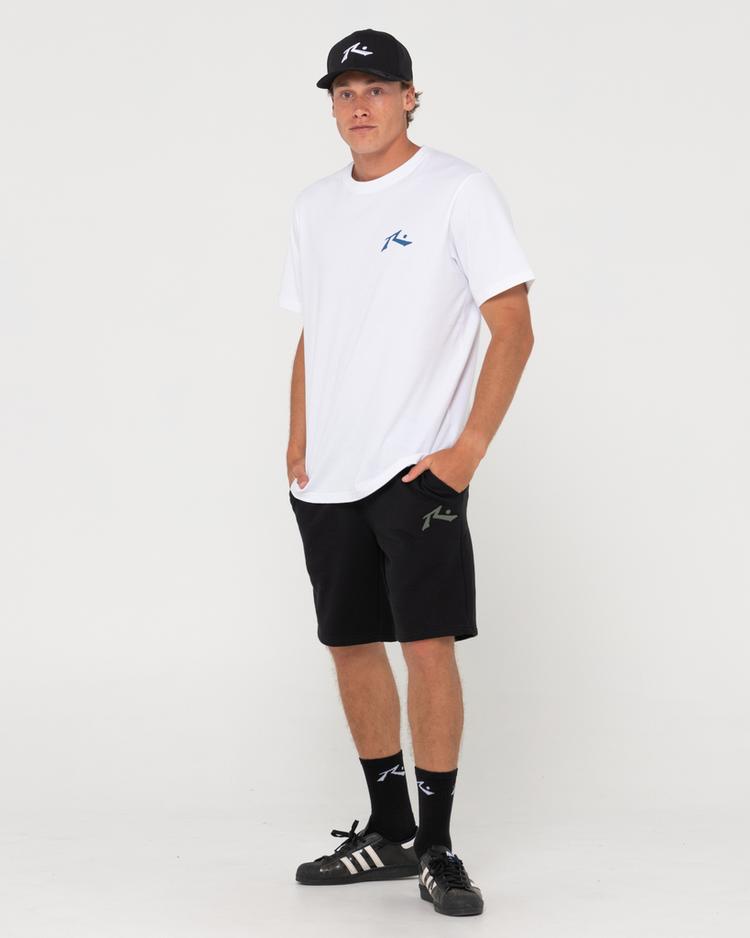 RUSTY RUSTY ONE HIT 19 TRACK SHORT Cargoshorts Herren - Black/Shadow Army - 4 | SportScheck