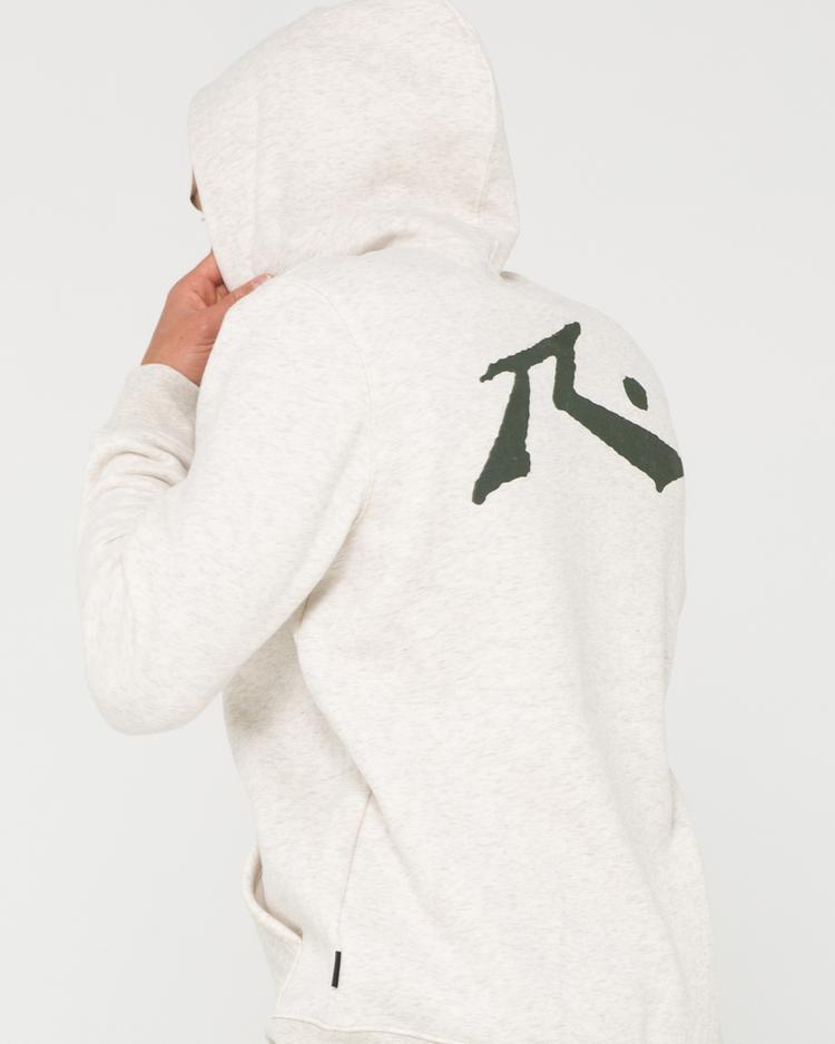 RUSTY RUSTY COMPETITION HOODED FLEECE Hoodie Herren - Ecru Marle/China Blue - 3 | SportScheck