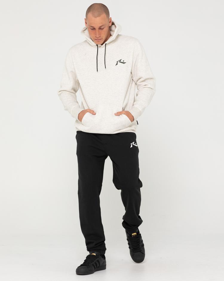 RUSTY RUSTY COMPETITION HOODED FLEECE Hoodie Herren - Ecru Marle/China Blue - 5 | SportScheck