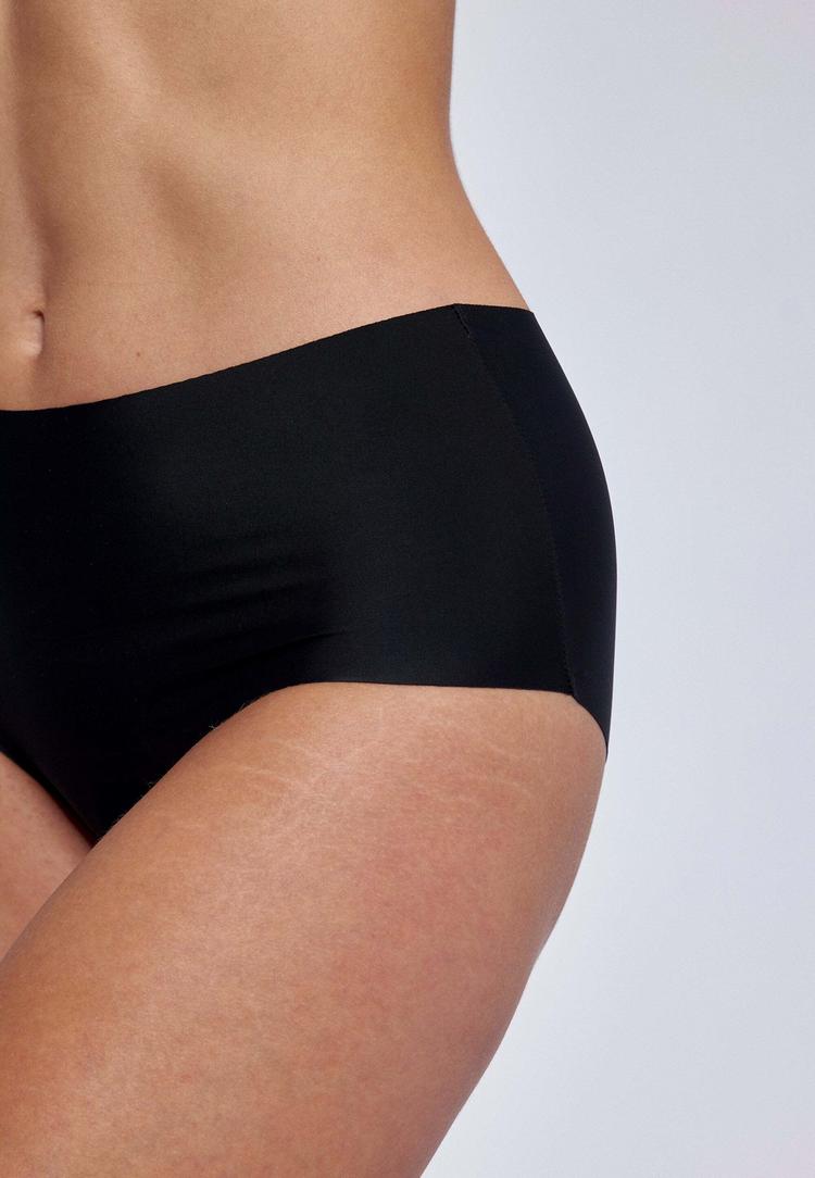 Snocks Snocks High Waist Hipster aus Mikrofaser Unterhose Damen - Schwarz - 4 | SportScheck