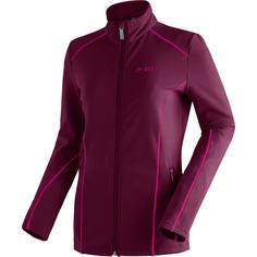 Maier Sports Ximena Fleecejacke Damen Pflaume