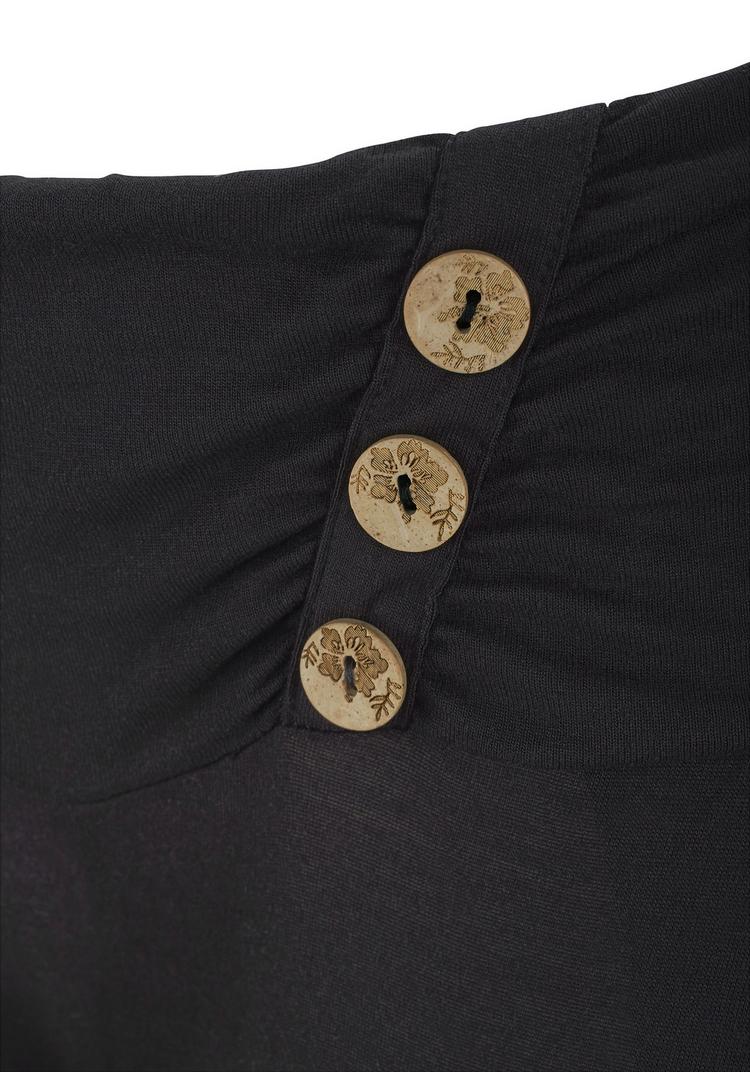 Lascana Lascana Strandhose Stoffhose Damen - schwarz - 0 | SportScheck