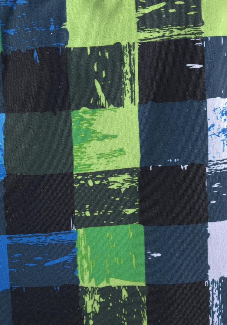 Buffalo Buffalo Boxer-Badehose Badehose Herren - schwarz-gr&uuml;n - 1 | SportScheck