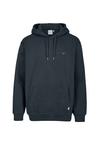 Cleptomanicx Ligull Boxy Hoodie Herren - Blue Graphite