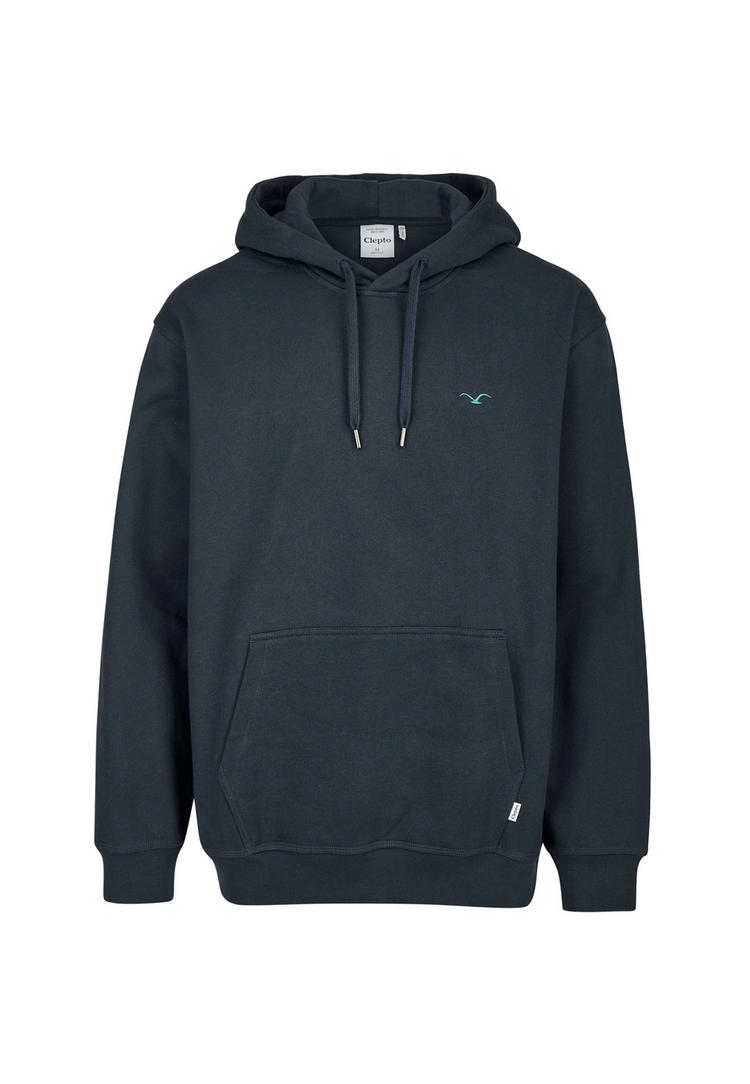 Cleptomanicx Cleptomanicx Ligull Boxy Hoodie Herren - Blue Graphite - 0 | SportScheck