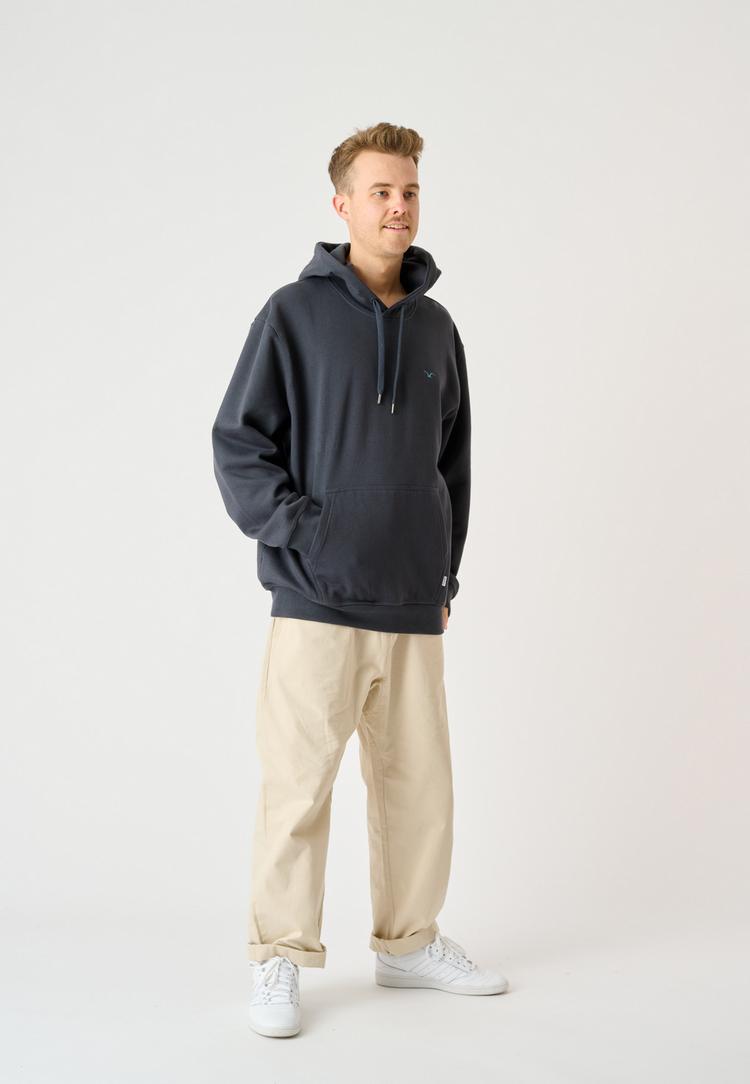 Cleptomanicx Cleptomanicx Ligull Boxy Hoodie Herren - Blue Graphite - 1 | SportScheck