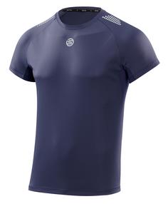 Skins S3 Short Sleeve Top Funktionsshirt Herren navy blue