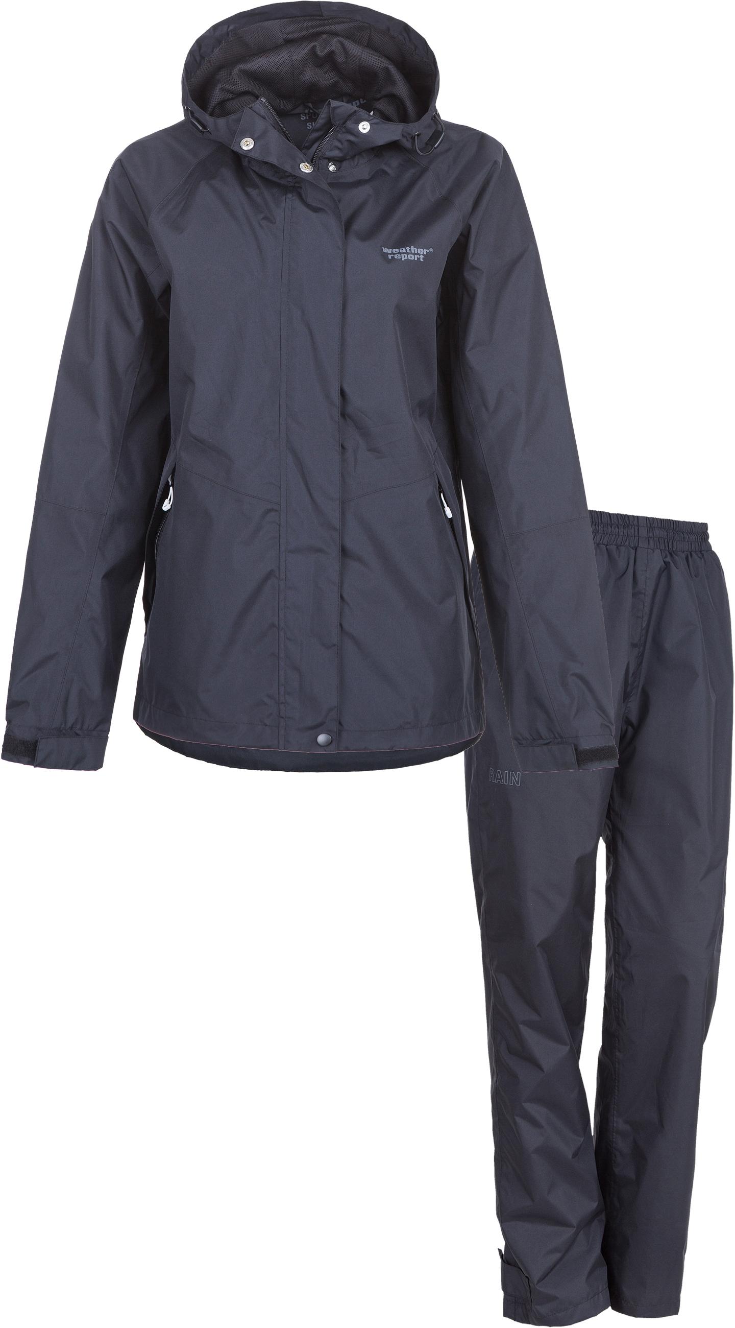 Weather Report Carlene Regenanzug Damen 1001 Black