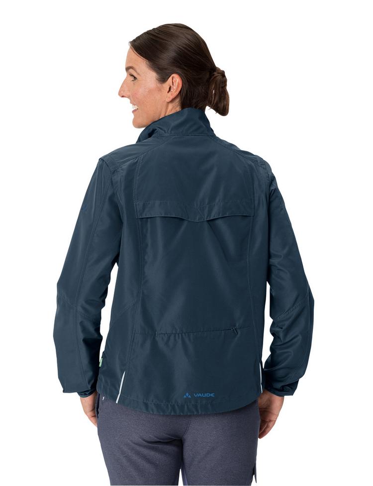 VAUDE VAUDE Women's Dundee Classic ZO Jacket Fahrradjacke Damen - dark sea - 1 | SportScheck