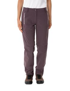 Rückansicht von VAUDE Women's Farley Stretch ZO T-Zip Pants II Funktionshose Damen nordic blue