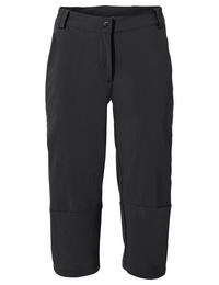 VAUDE Women's Yaras 3/4 Pants Funktionshose Damen - black