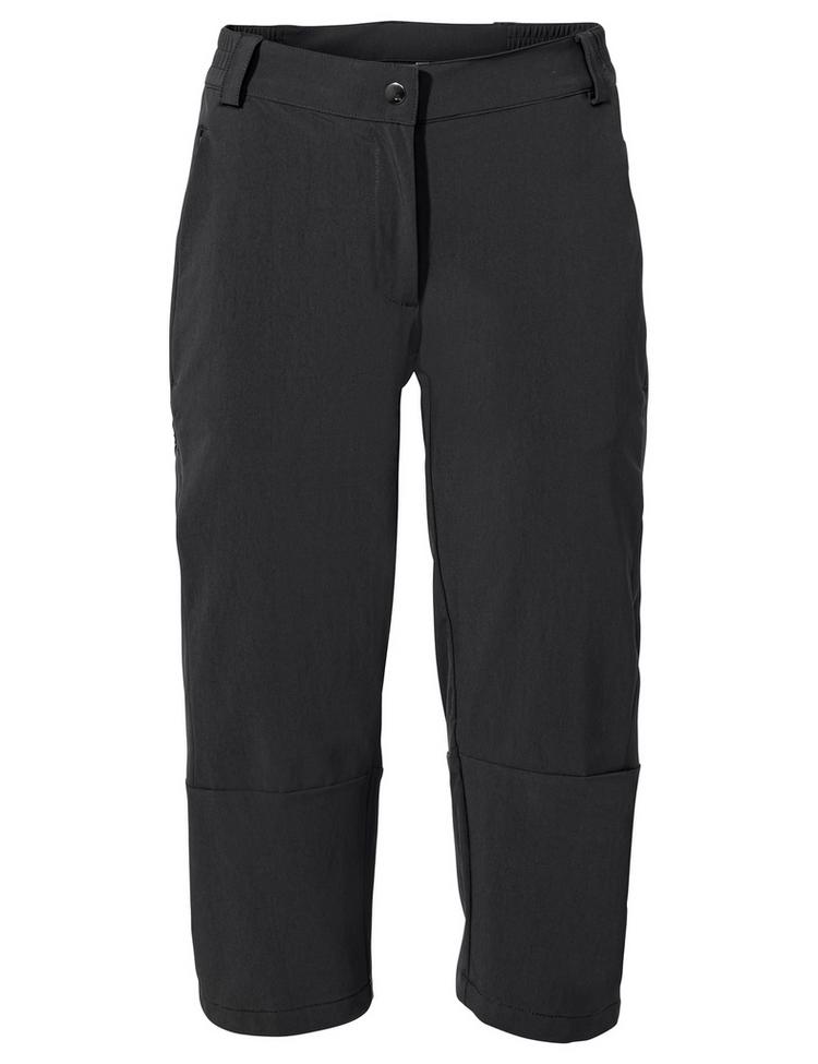 VAUDE VAUDE Women's Yaras 3/4 Pants Funktionshose Damen - black - 0 | SportScheck