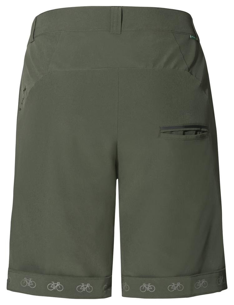VAUDE VAUDE Women's Cyclist Shorts Funktionshose Damen - khaki - 0 | SportScheck