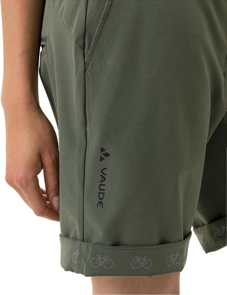 VAUDE VAUDE Women's Cyclist Shorts Funktionshose Damen - khaki - 0 | SportScheck